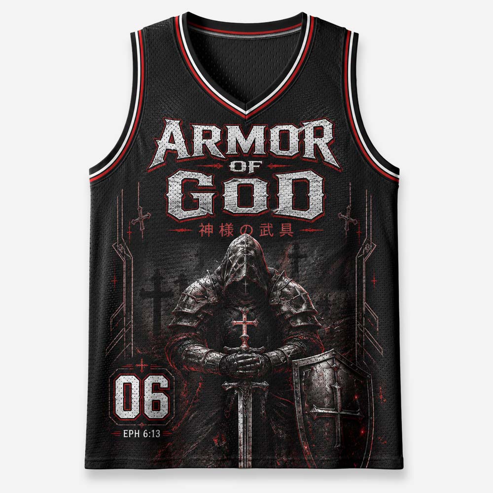 Shadow Armor Graphic Mesh Jersey Tank Top