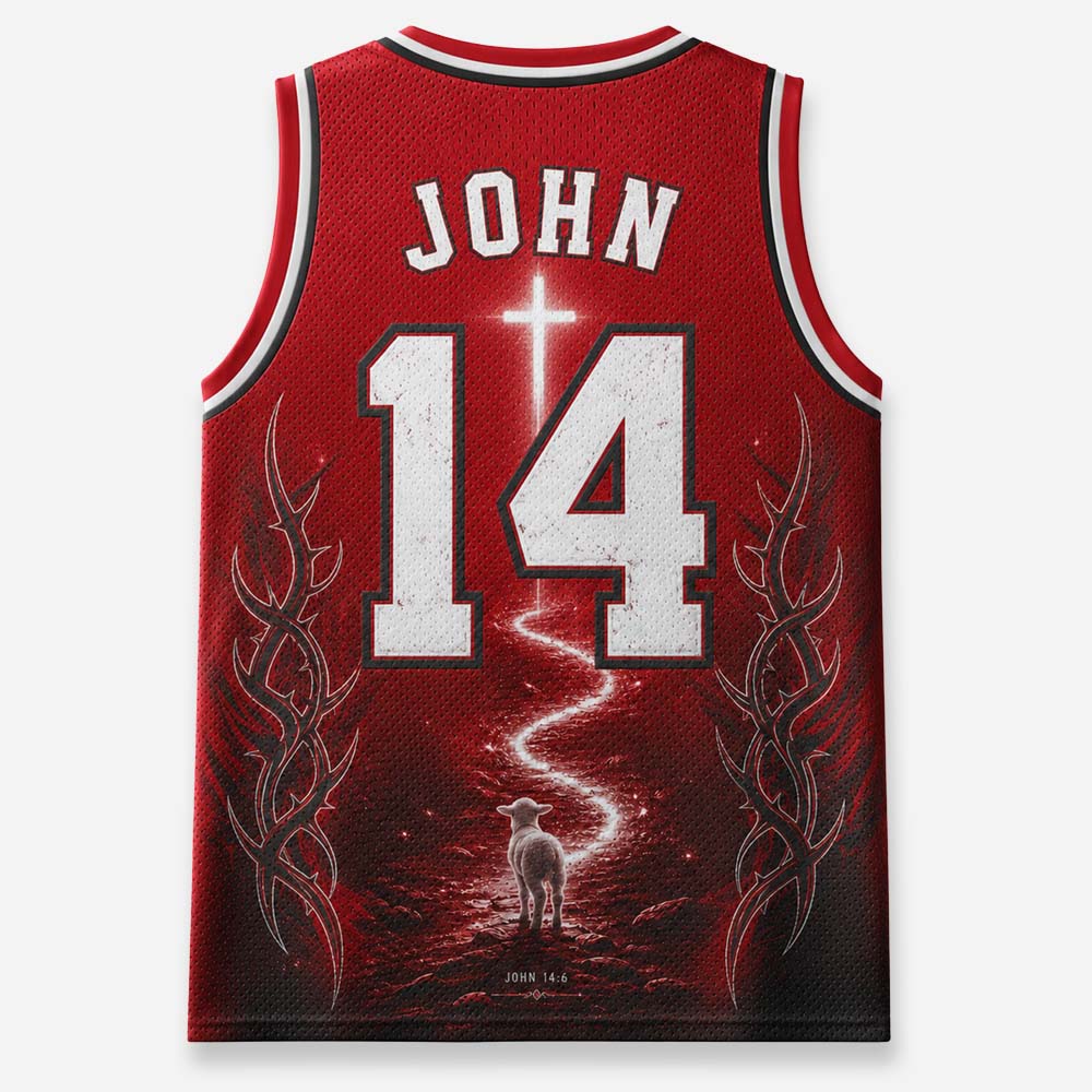 Light Path Graphic Mesh Jersey Tank Top