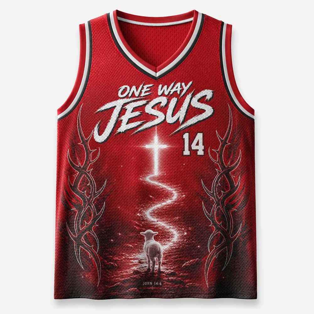 Light Path Graphic Mesh Jersey Tank Top