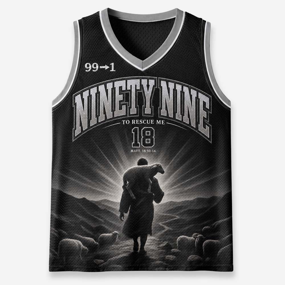 The 99 Graphic Mesh Jersey Tank Top