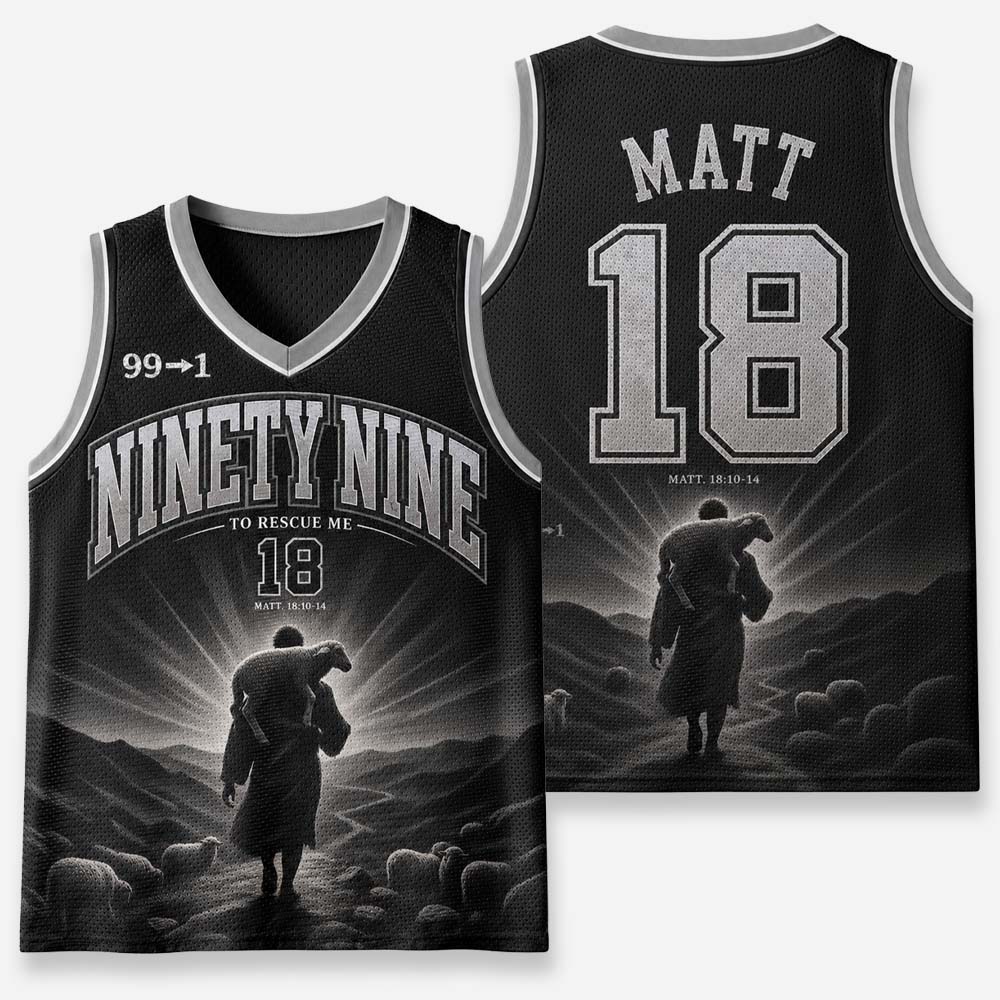 The 99 Graphic Mesh Jersey Tank Top