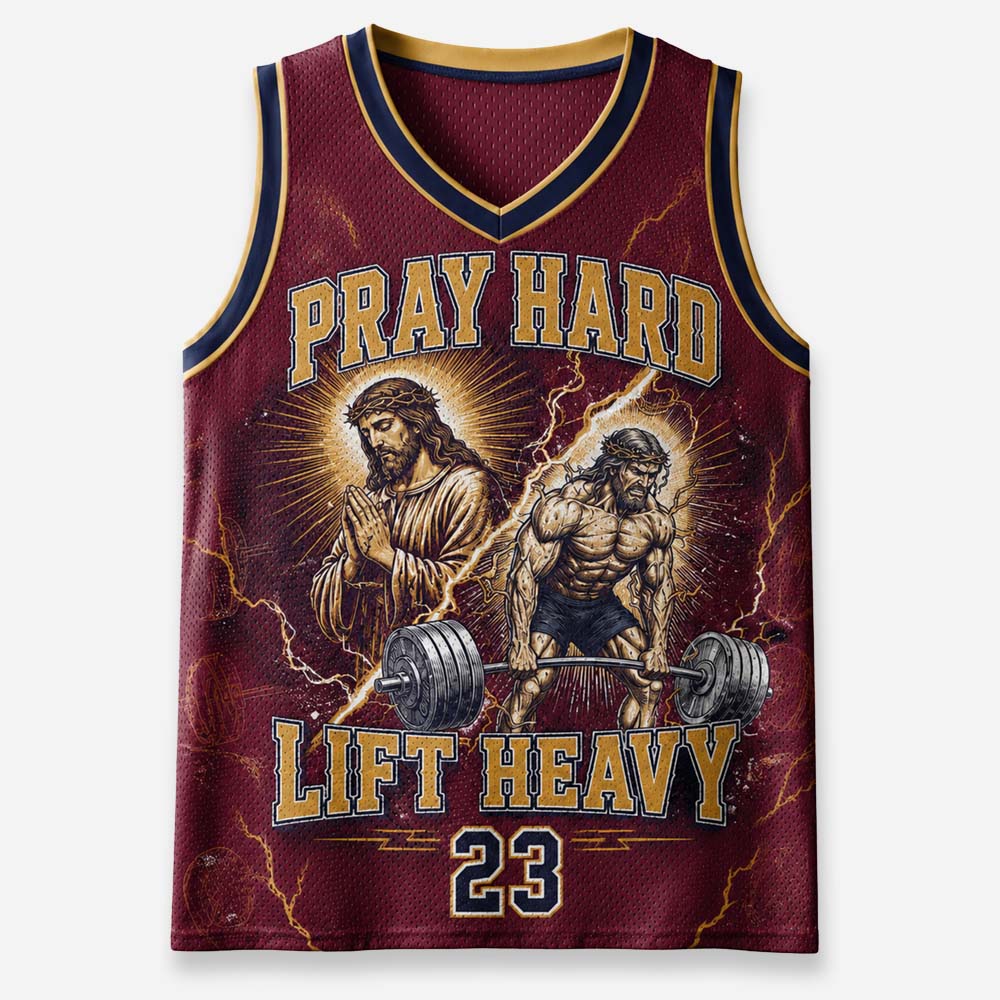 Lift Heavy Graphic Mesh Jersey Tank Top