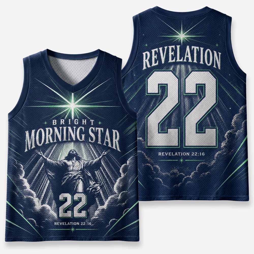 Bright Morning Star Graphic Mesh Jersey Tank Top