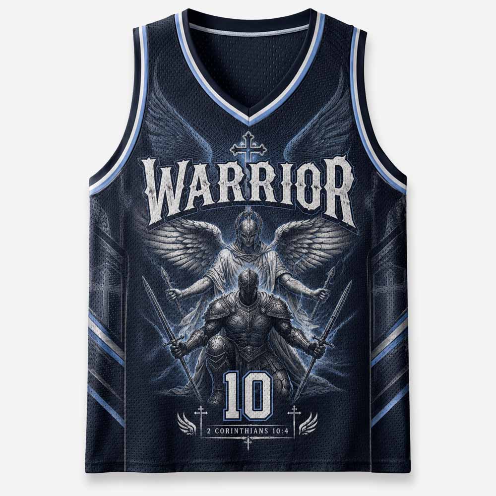 Warrior Graphic Mesh Jersey Tank Top