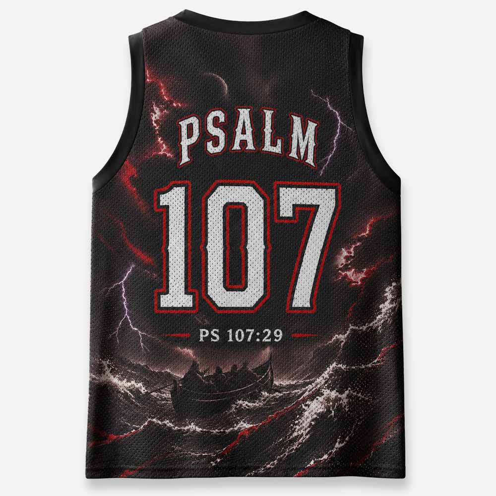 Balance in The Storm Graphic Mesh Jersey Tank Top