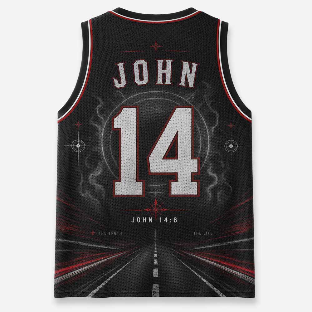 The Way Graphic Mesh Jersey Tank Top