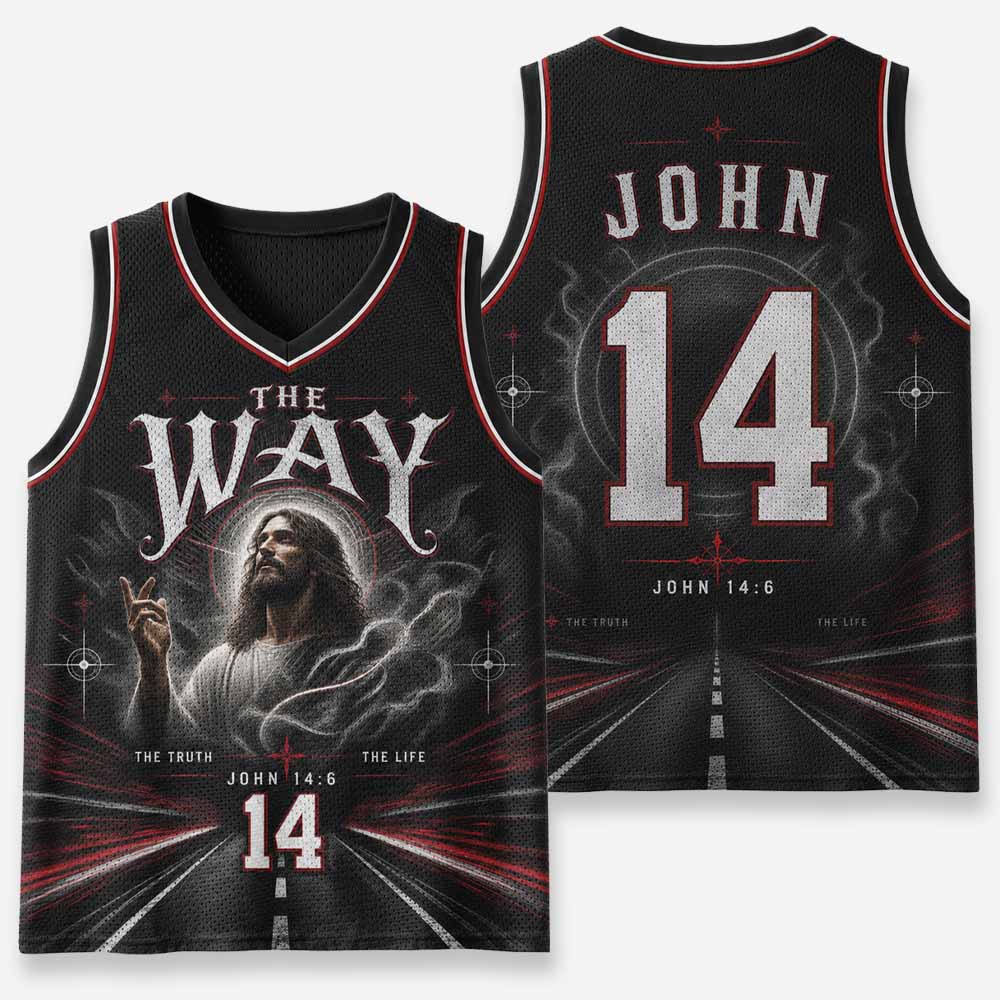 The Way Graphic Mesh Jersey Tank Top