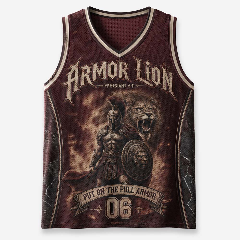 Armor Lion Graphic Mesh Jersey Tank Top