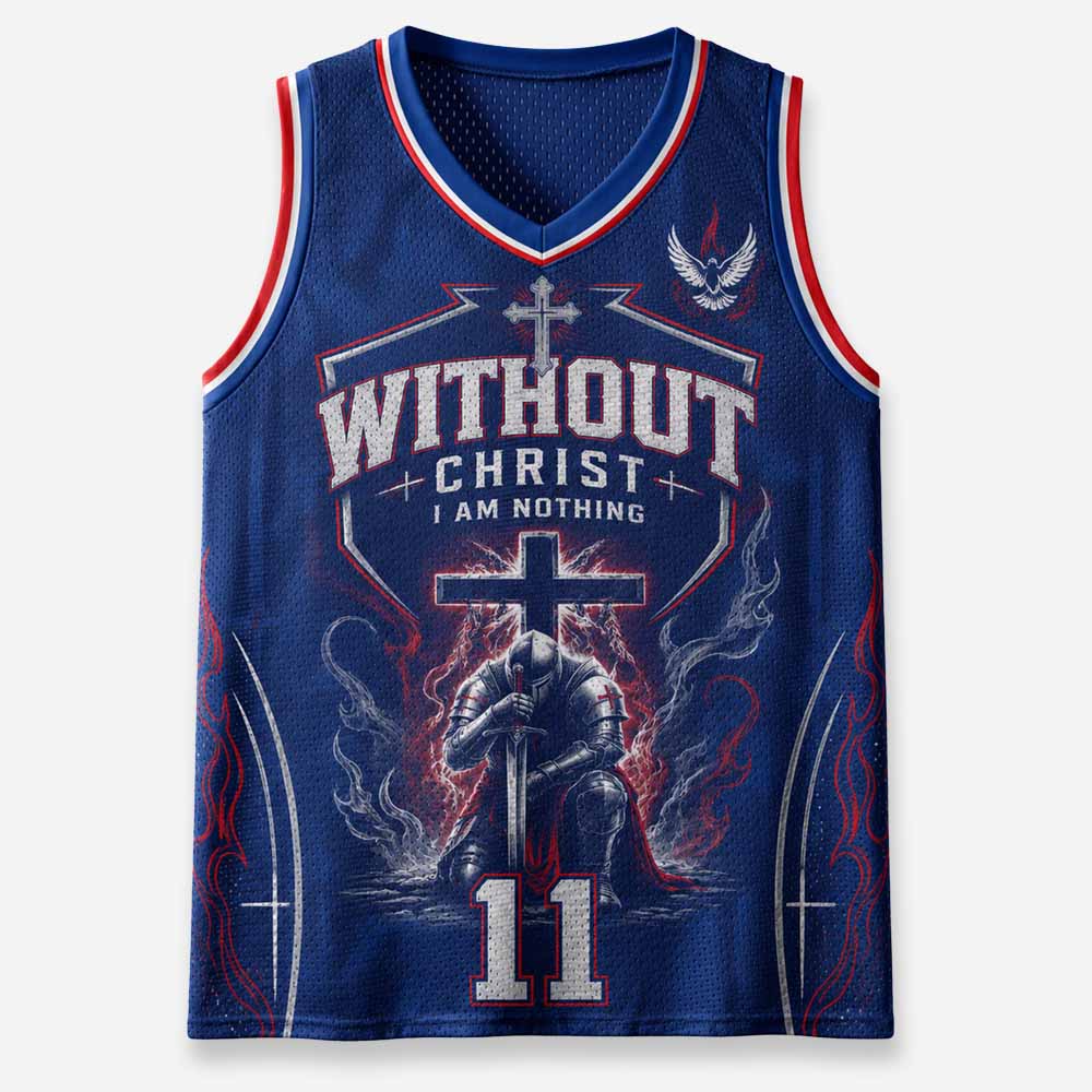 Shadow Knight Graphic Mesh Jersey Tank Top