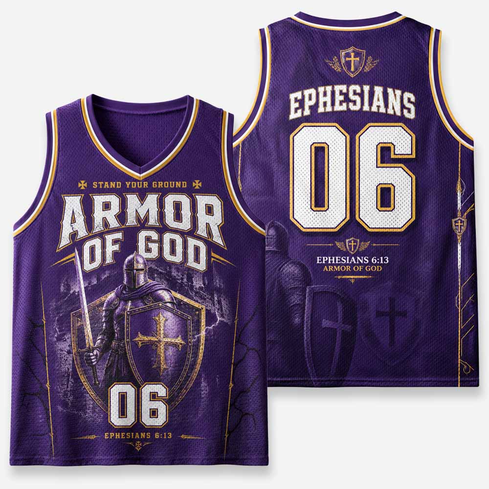 Shield Knight Graphic Mesh Jersey Tank Top