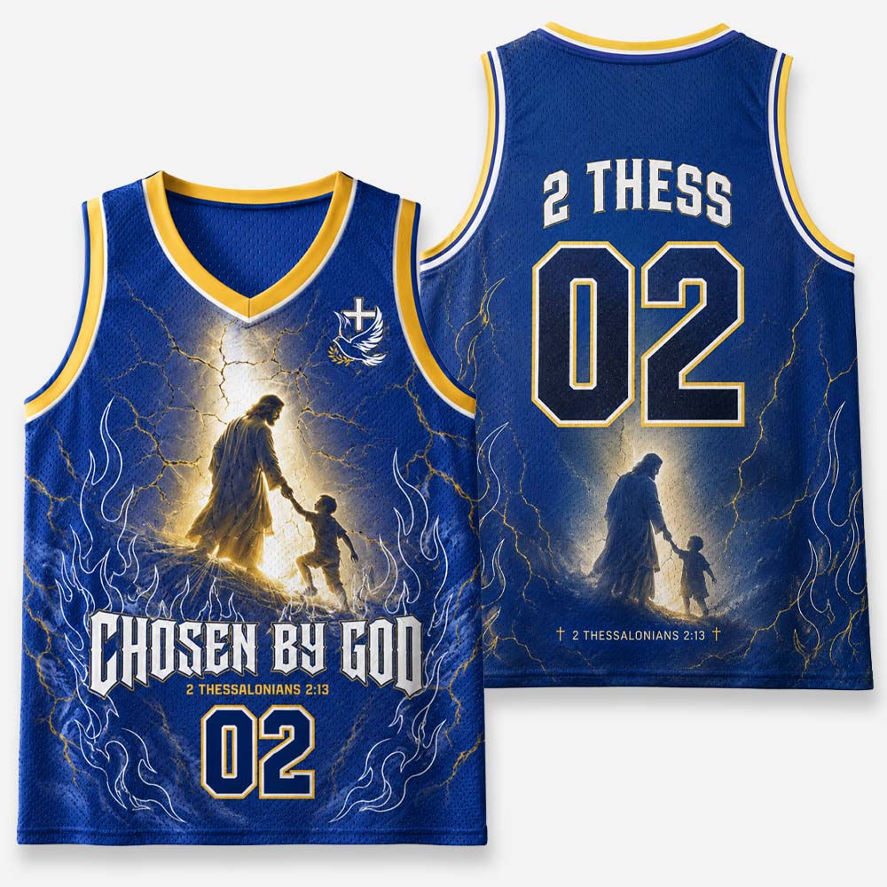 Chosen Graphic Mesh Jersey Tank Top