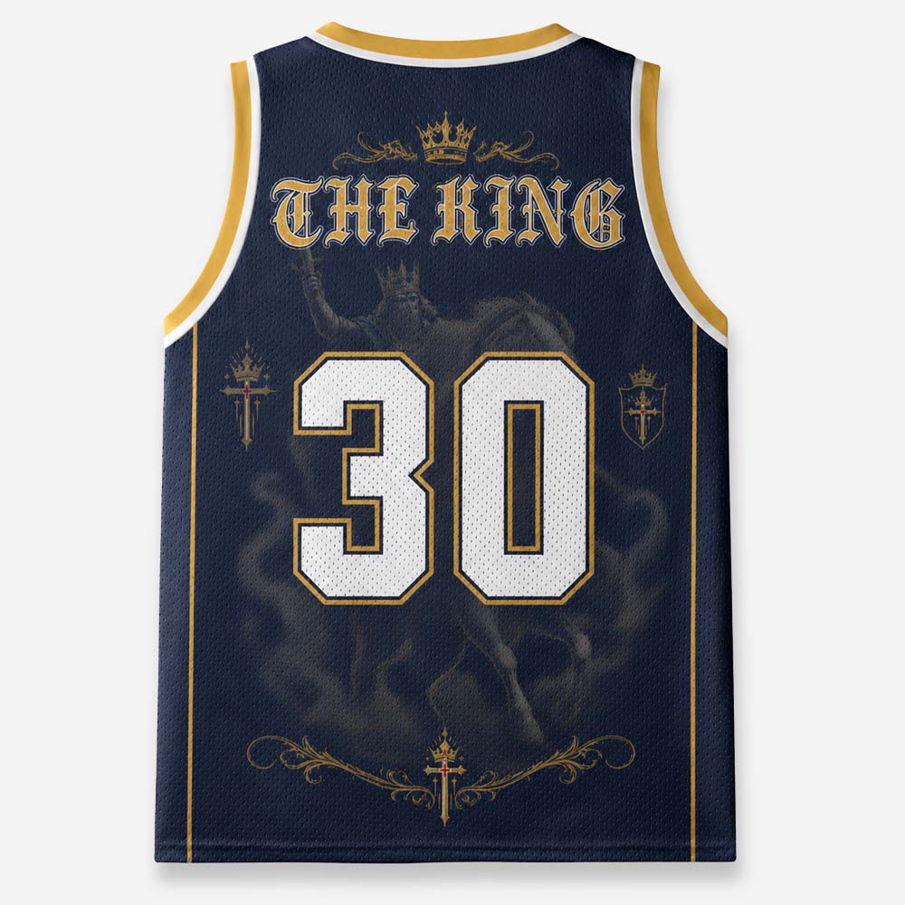 The King Graphic Mesh Jersey Tank Top