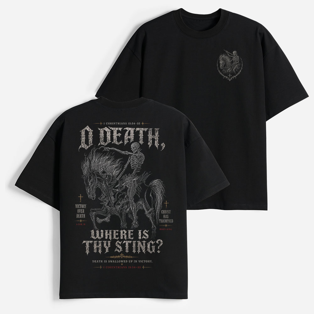 Victory Rider Heavyweight Cotton Graphic T-Shirt