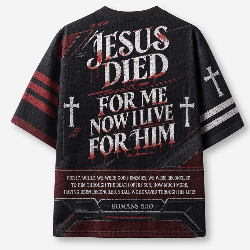 Live With Purpose Graphic Mesh Jersey