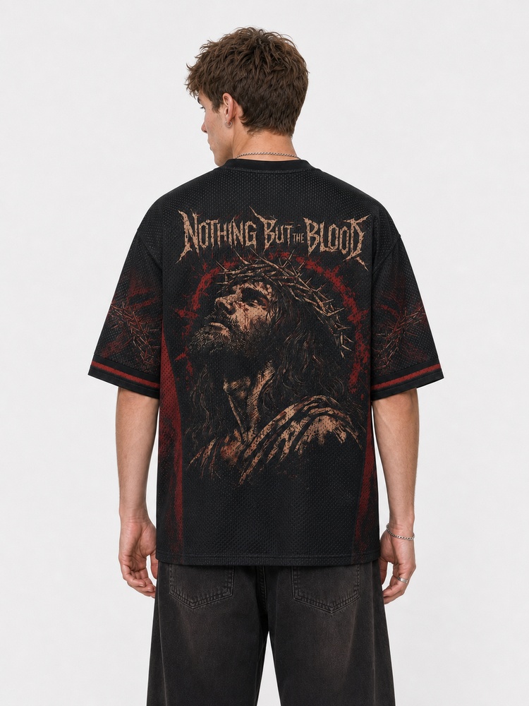Thorn Blood Graphic Mesh Jersey