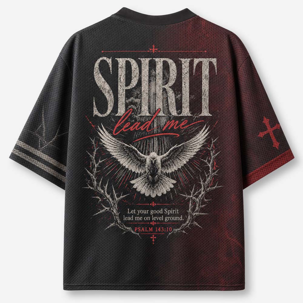 Guiding Dove Graphic Mesh Jersey