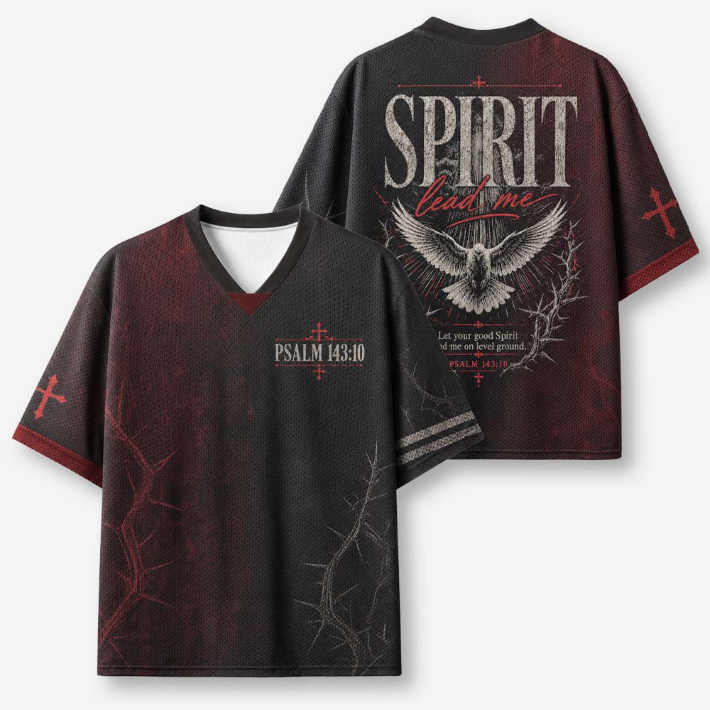 Guiding Dove Graphic Mesh Jersey