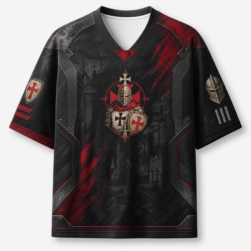 Crusader Knight Graphic Mesh Jersey