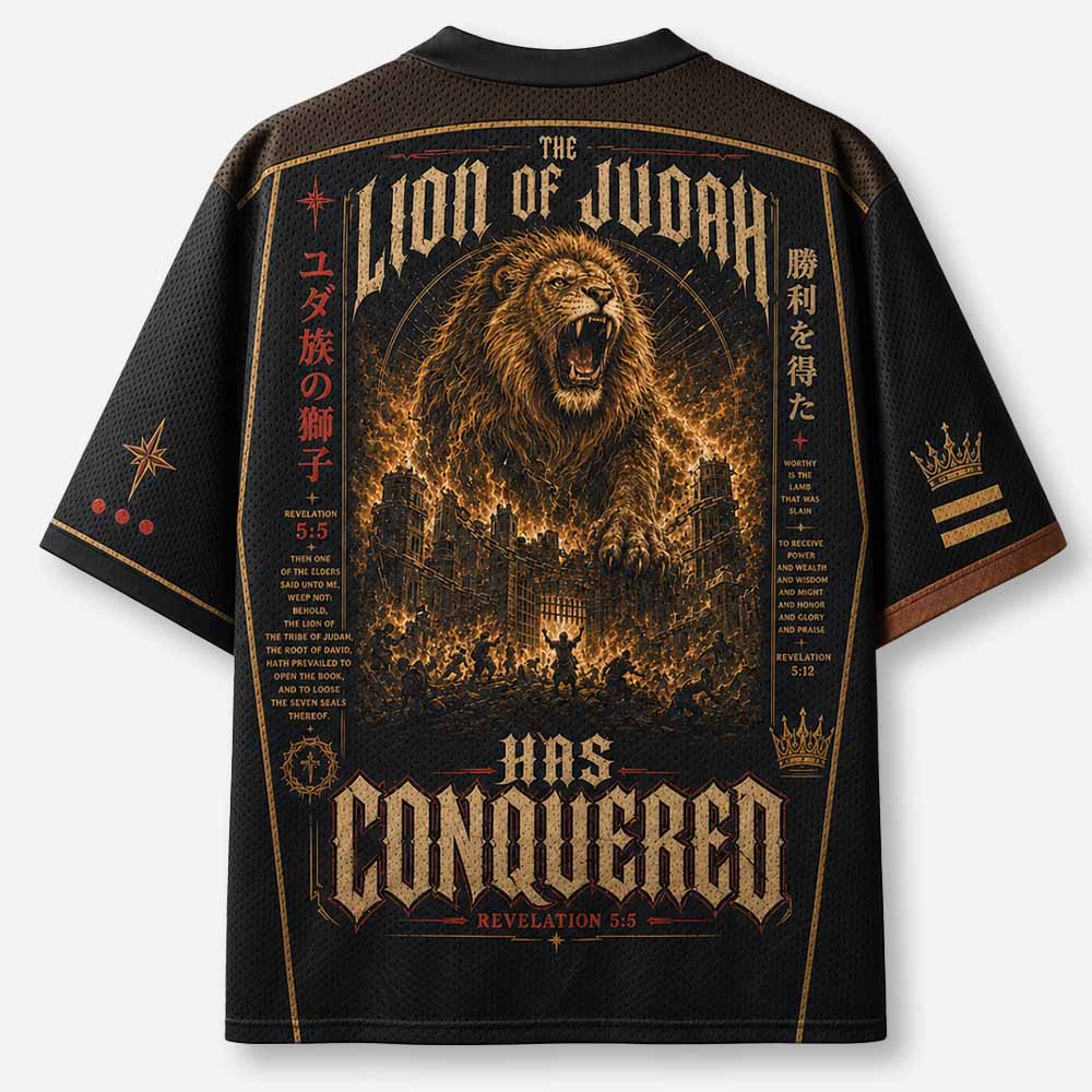 Roaring Lion Graphic Mesh Jersey