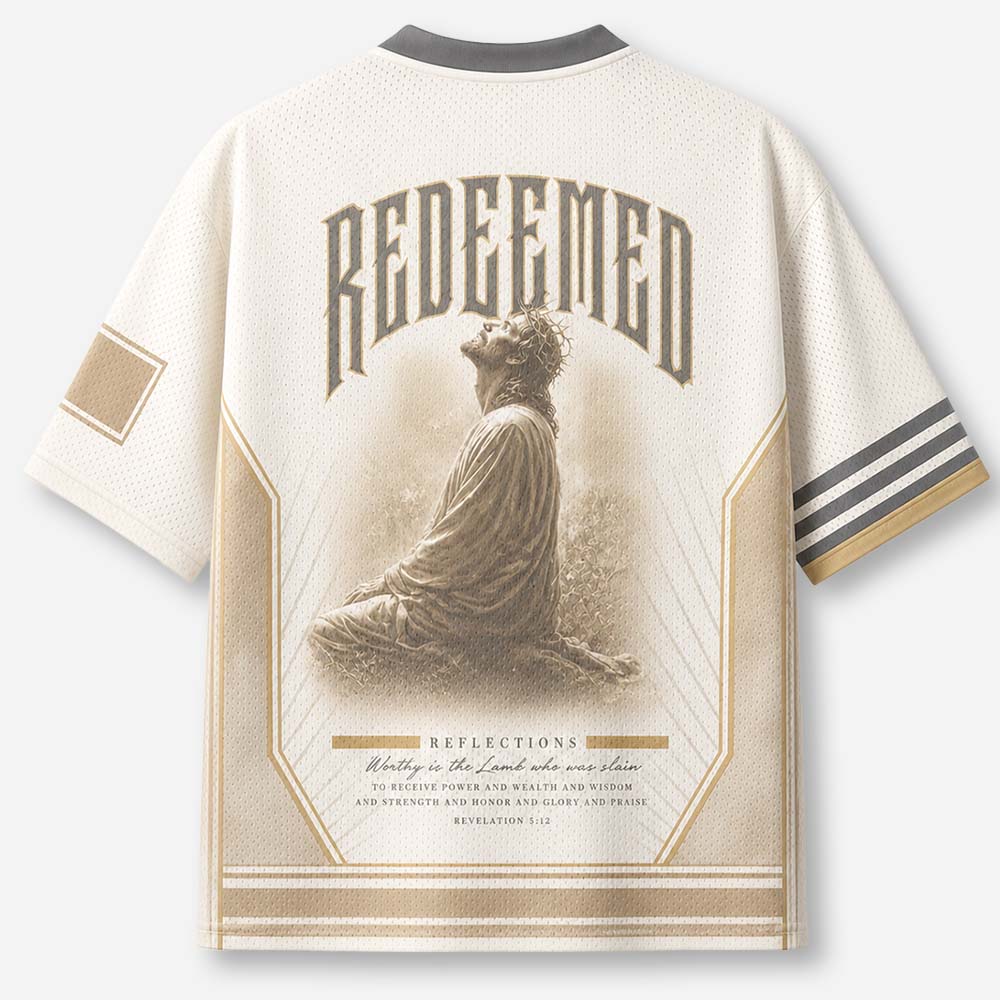 Restored Figure Graphic Mesh Jersey