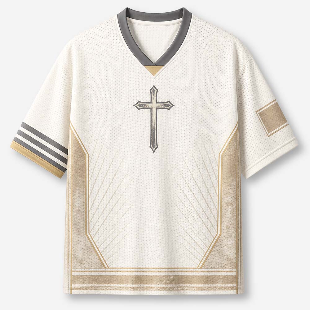 Restored Figure Graphic Mesh Jersey