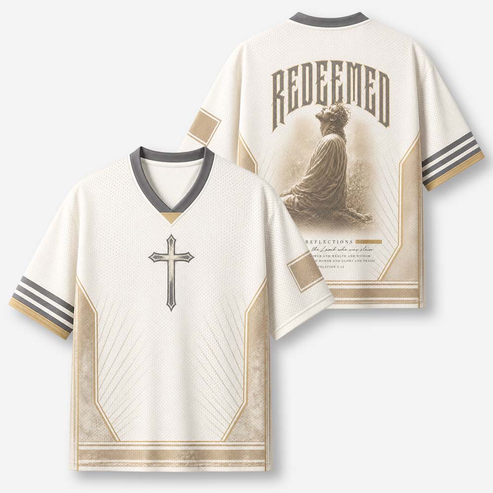 Restored Figure Graphic Mesh Jersey