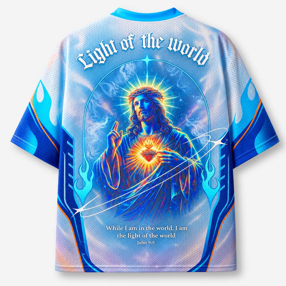 Radiant Heart Graphic Mesh Jersey