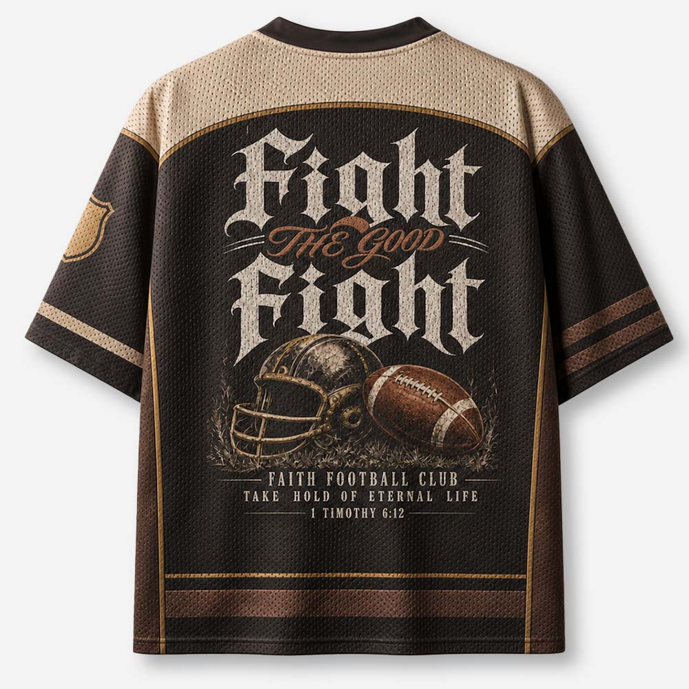Good Fight Graphic Mesh Jersey
