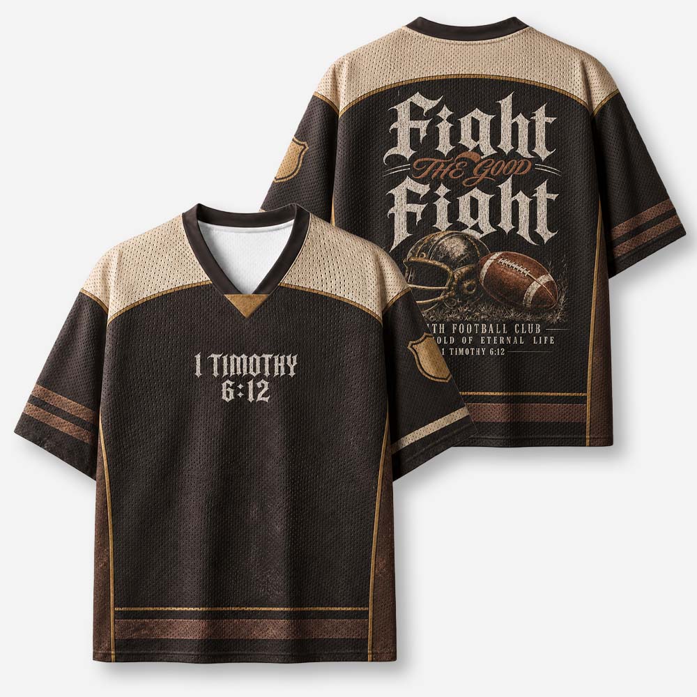 Good Fight Graphic Mesh Jersey