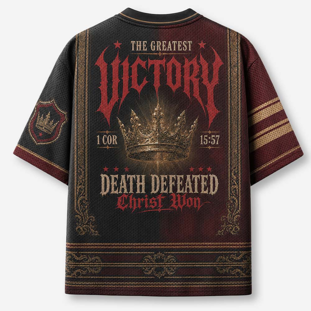 Victory Crown Graphic Mesh Jersey