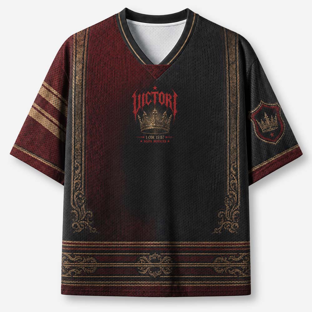 Victory Crown Graphic Mesh Jersey
