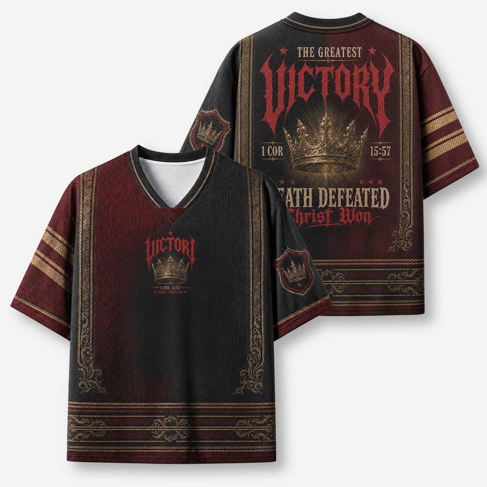 Victory Crown Graphic Mesh Jersey