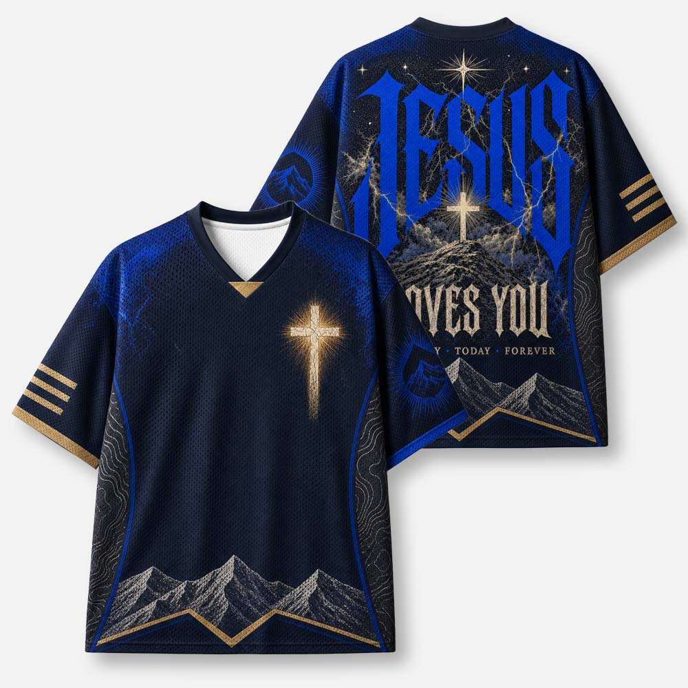 Everlasting Love Graphic Mesh Jersey