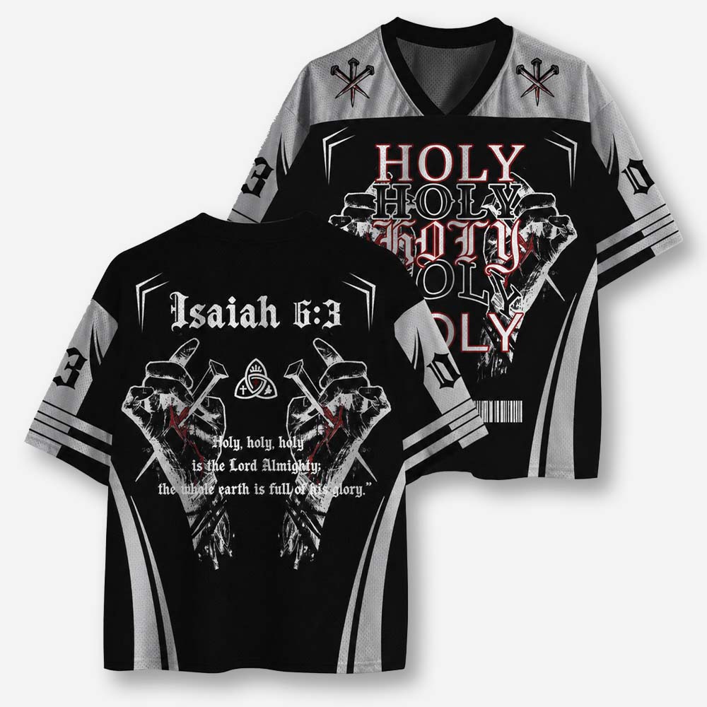 Threefold Praise Graphic Mesh Jersey