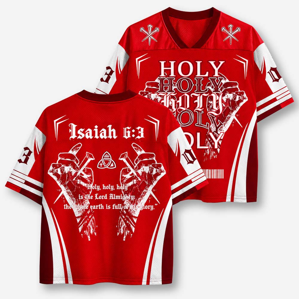Threefold Praise Graphic Mesh Jersey