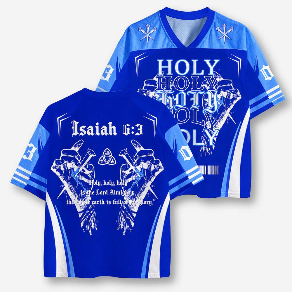 Threefold Praise Graphic Mesh Jersey