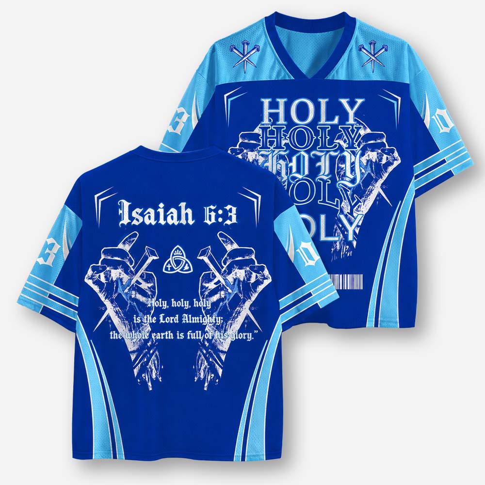 Threefold Praise Graphic Mesh Jersey