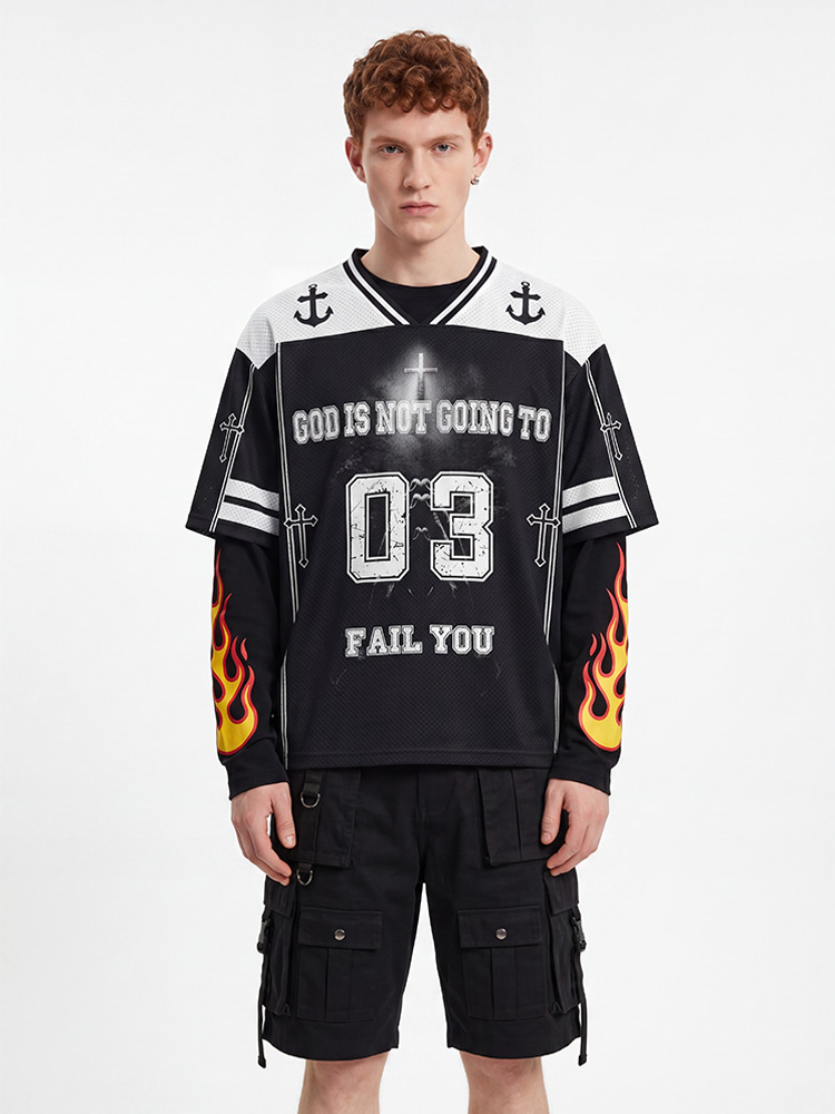 Hold Fast Graphic Mesh Jersey