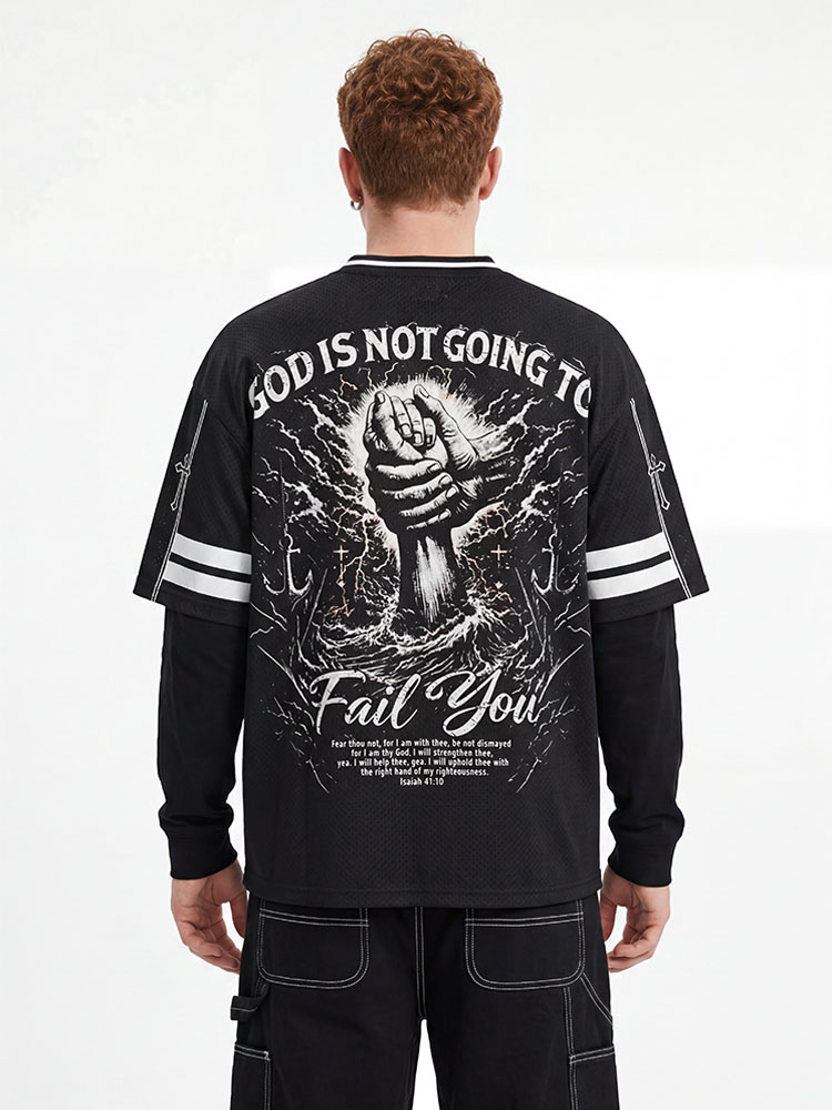 Hold Fast Graphic Mesh Jersey