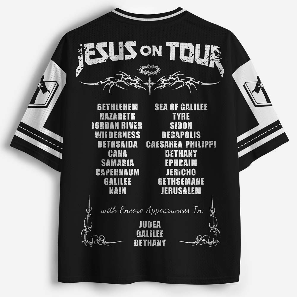 Tour List Graphic Mesh Jersey