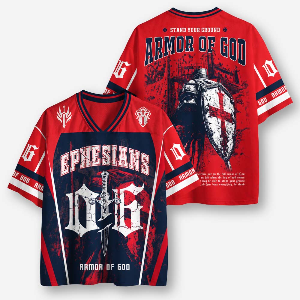 Shield Knight Graphic Mesh Jersey