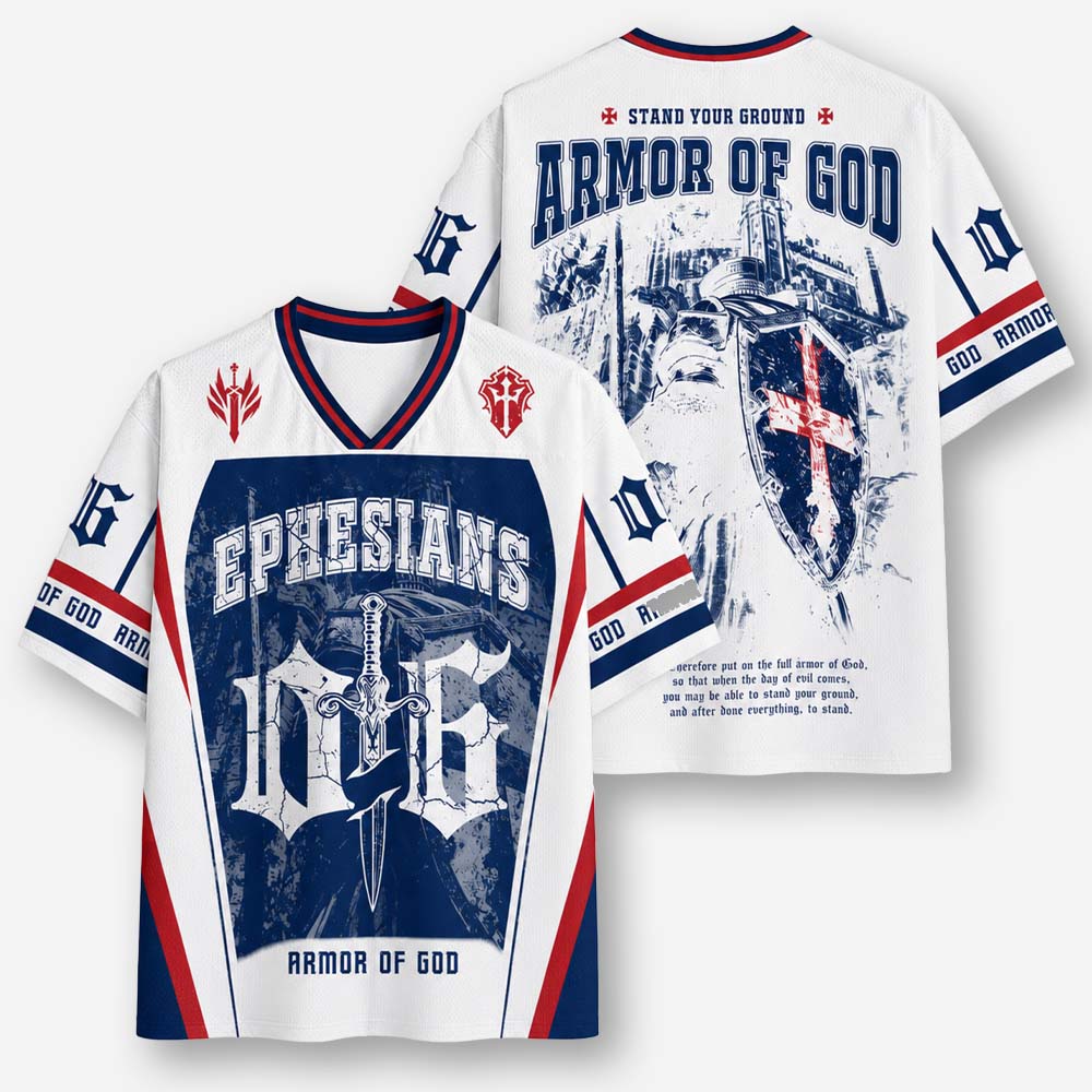Shield Knight Graphic Mesh Jersey