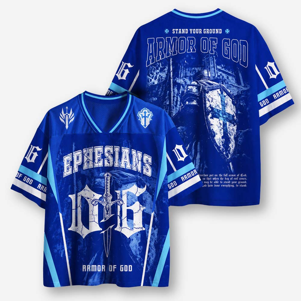 Shield Knight Graphic Mesh Jersey