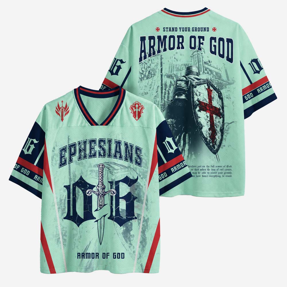 Shield Knight Graphic Mesh Jersey
