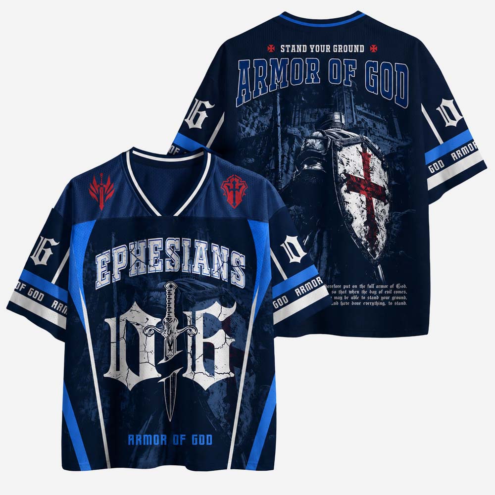 Shield Knight Graphic Mesh Jersey