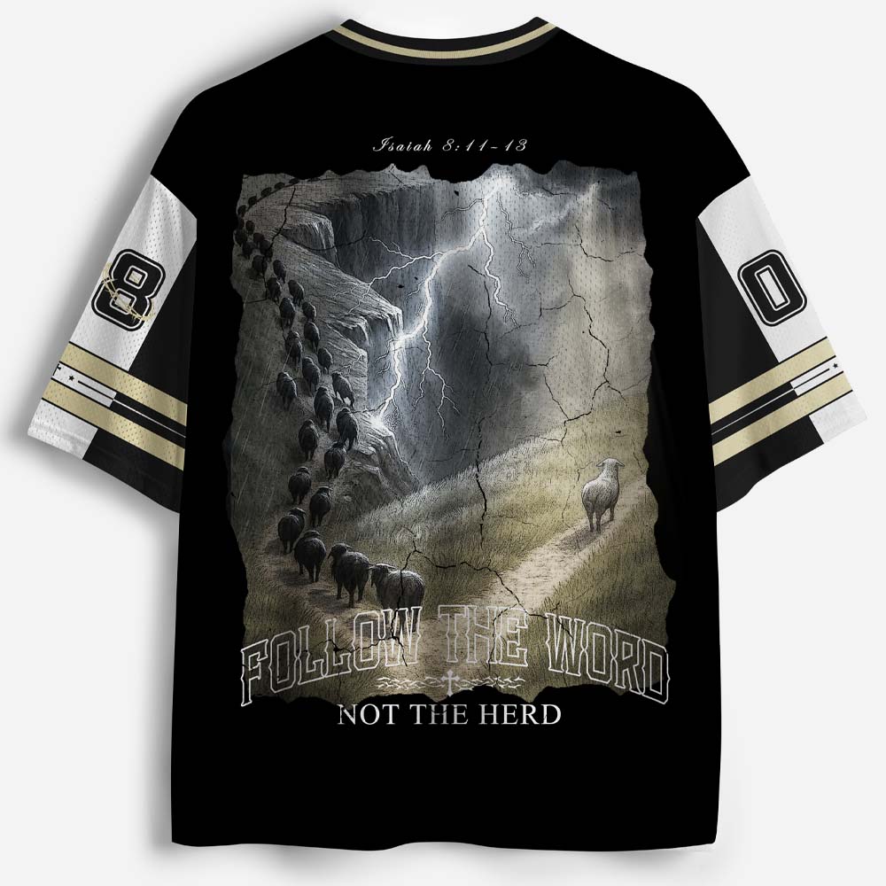 Follow The World Graphic Mesh Jersey