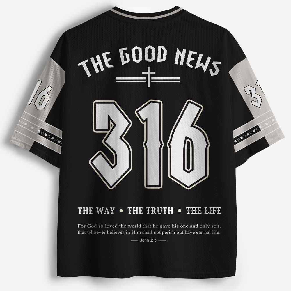 The Good News Graphic Mesh Jersey