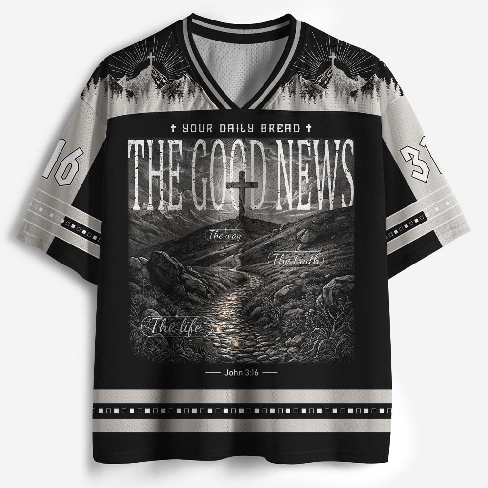 The Good News Graphic Mesh Jersey