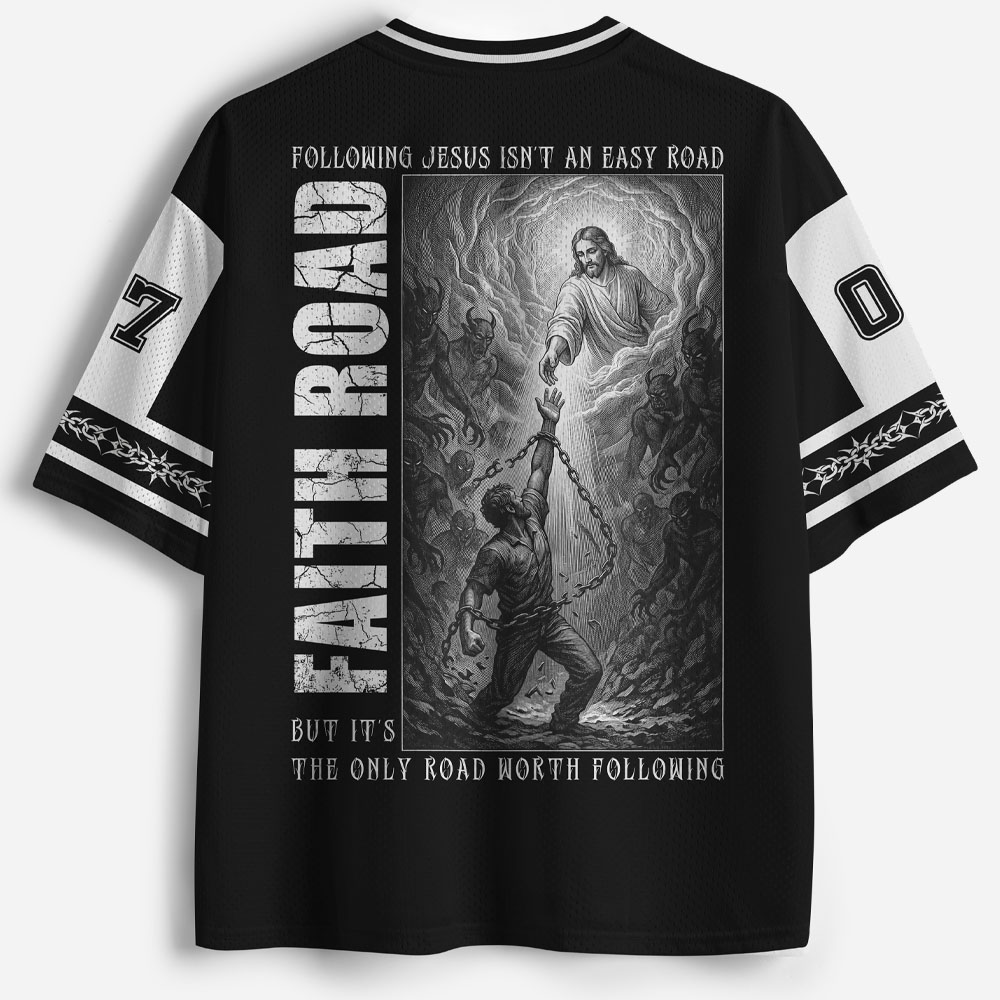 Hard Road Graphic Mesh Jersey