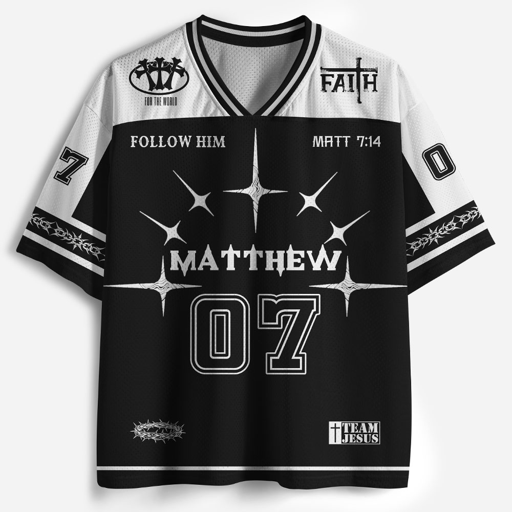 Hard Road Graphic Mesh Jersey